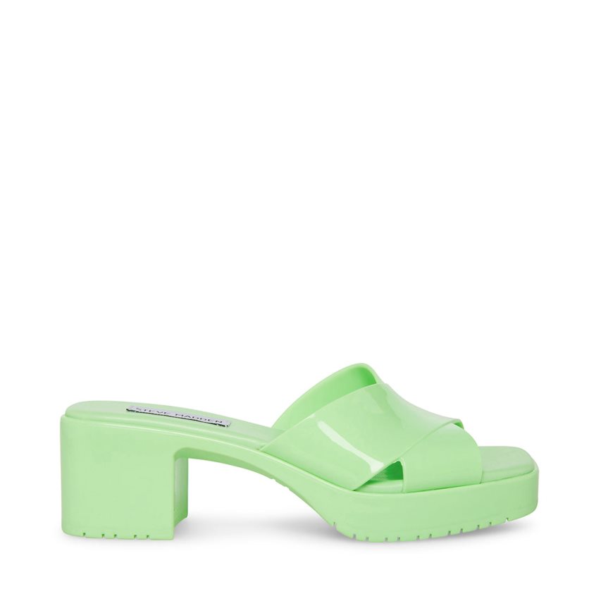 Mulas Steve Madden Harley Mujer Verde | ES JA293S